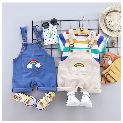 Summer Boys Rainbow Straps Set